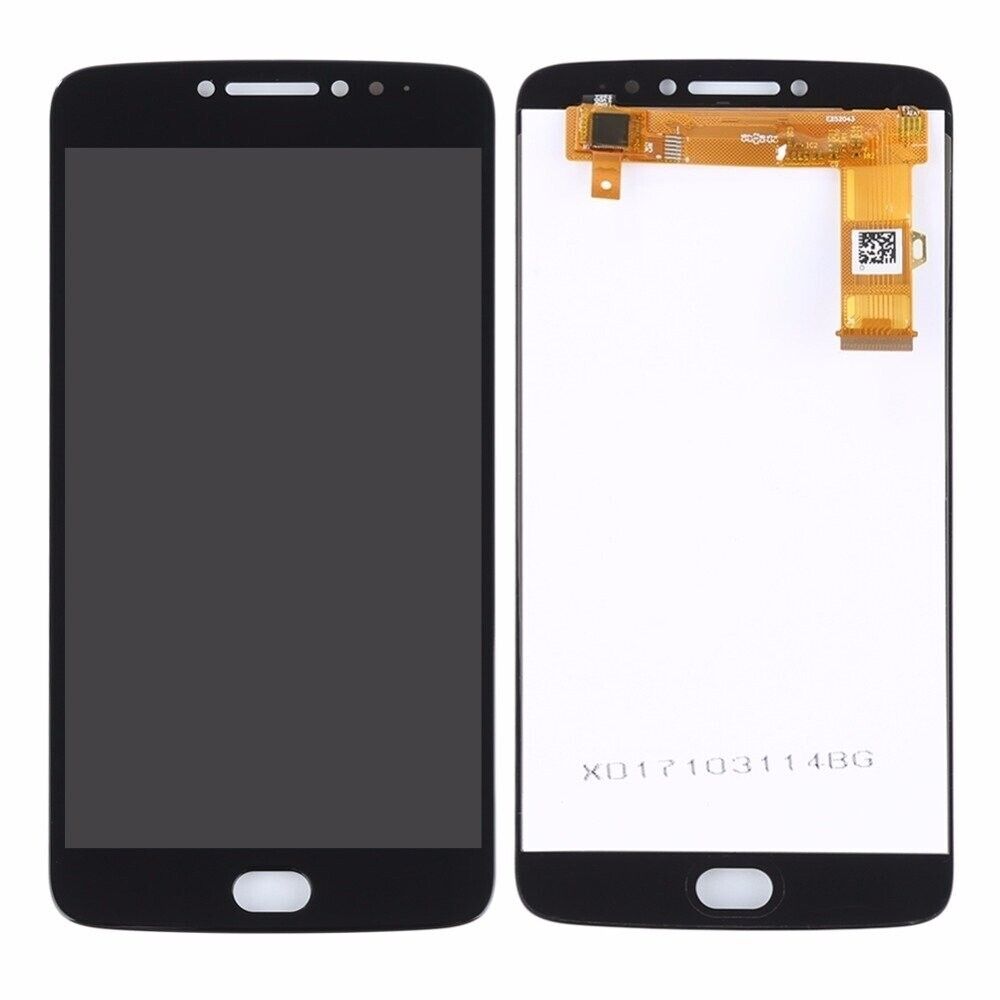 LCD With Digitiser For Motorola E4 Plus LCD Black